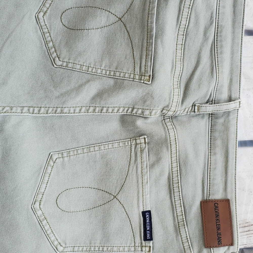 Calvin Klein Jeans, size 10, light khaki color